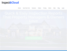 Tablet Screenshot of inspectandcloud.com